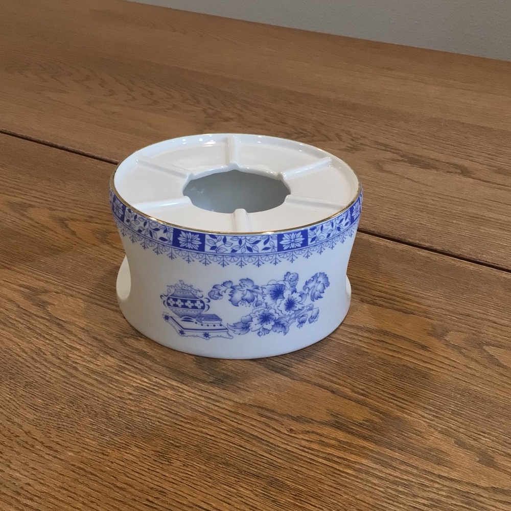 China Warmer Stand China Blau